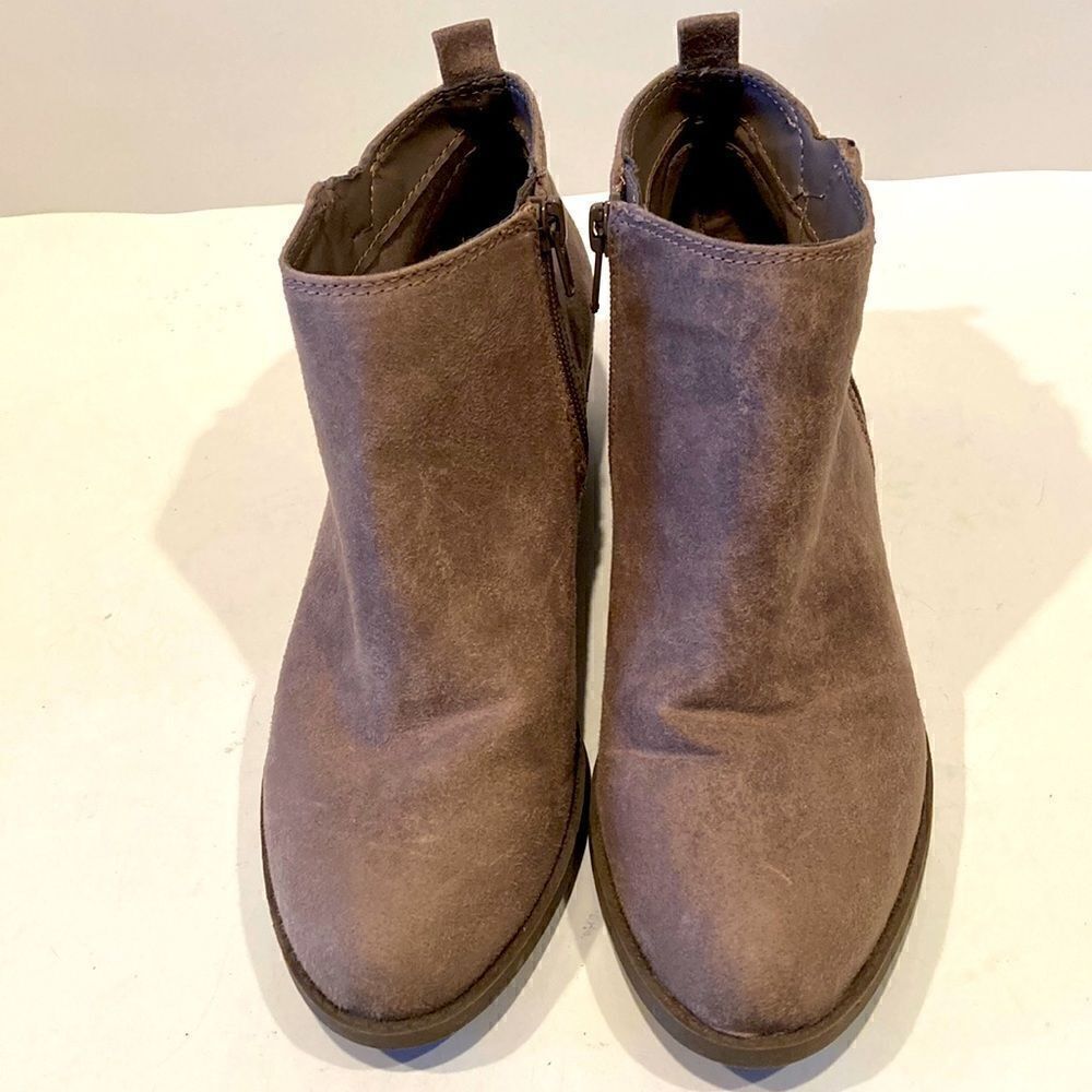 CARLOS by Carlos Santana Brianne Taupe Ankle Boots size 8.5